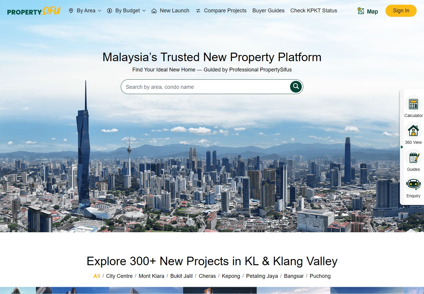 propertysifu.my 官网界面截图